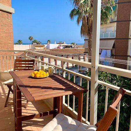 En la 2a línea en Torre del Mar Apartamento Exterior foto